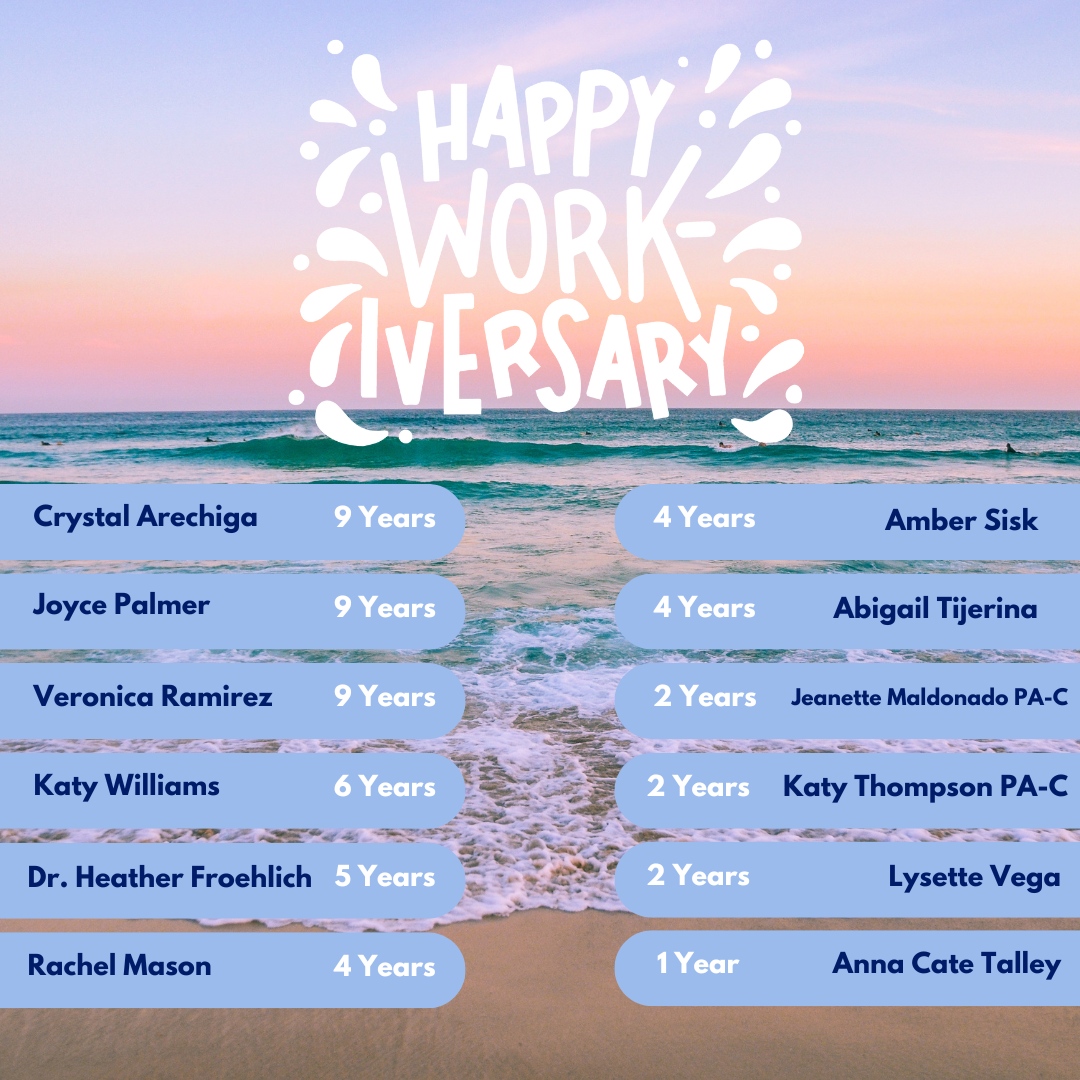 preferred_derm's tweet photo. Happy Workiversary to our team members celebrating an anniversary this June. Preferred Dermatology would not be the same without you—we’re so happy to have you with us!  #WorkAnniversary #TeamPreferredDermatology #CelebratingSuccess #PreferredDermatology https://t.co/bzAAnHwfz6