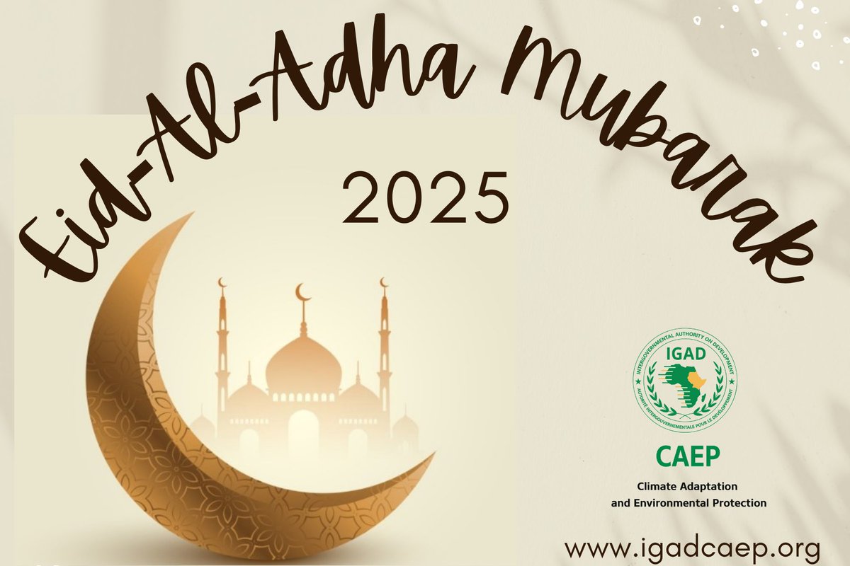 IGAD CAEP (@igad_caep) on Twitter photo We take this opportunity to wish our #Muslim friends Eid-Al-Adha Mubarak. May the Eid prayers, animal sacrifice, charity, social gatherings, festive meals, and gift-giving bring peace and lasting happiness in your souls <a href="/AmbGamal/">Amb. Gamal M Hassan</a> We take this opportunity to wish our #Muslim friends Eid-Al-Adha Mubarak. May the Eid prayers, animal sacrifice, charity, social gatherings, festive meals, and gift-giving bring peace and lasting happiness in your souls <a href="/AmbGamal/">Amb. Gamal M Hassan</a>