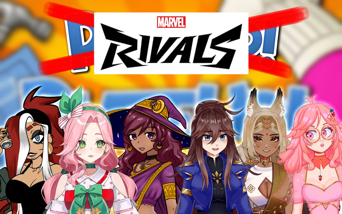 LadyLilix's tweet photo. GURLS NIGHT!!! We playin Marbel Ribals!!! ✨ w/ @MadameMilkchi @starduststrawb @Bubbaliciousx @Sjouklynne @LittleWitchRumi 

https://t.co/RjOAQKWJ08 https://t.co/ndzaSmdEIh
