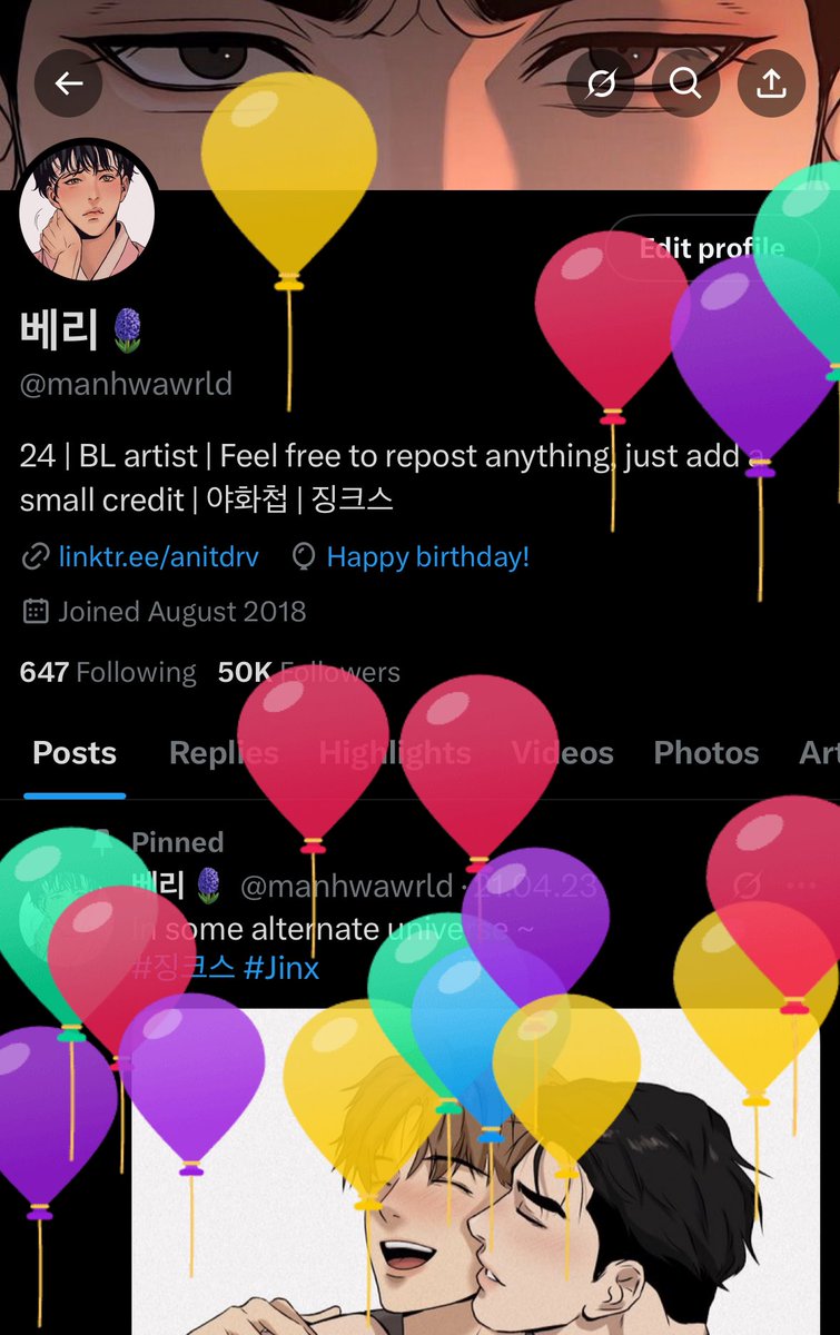 This is probably the coolest feature on X wooo hbd to my old self 🪿
SPECIAL FANART COMING LATER TODAY IM BACK