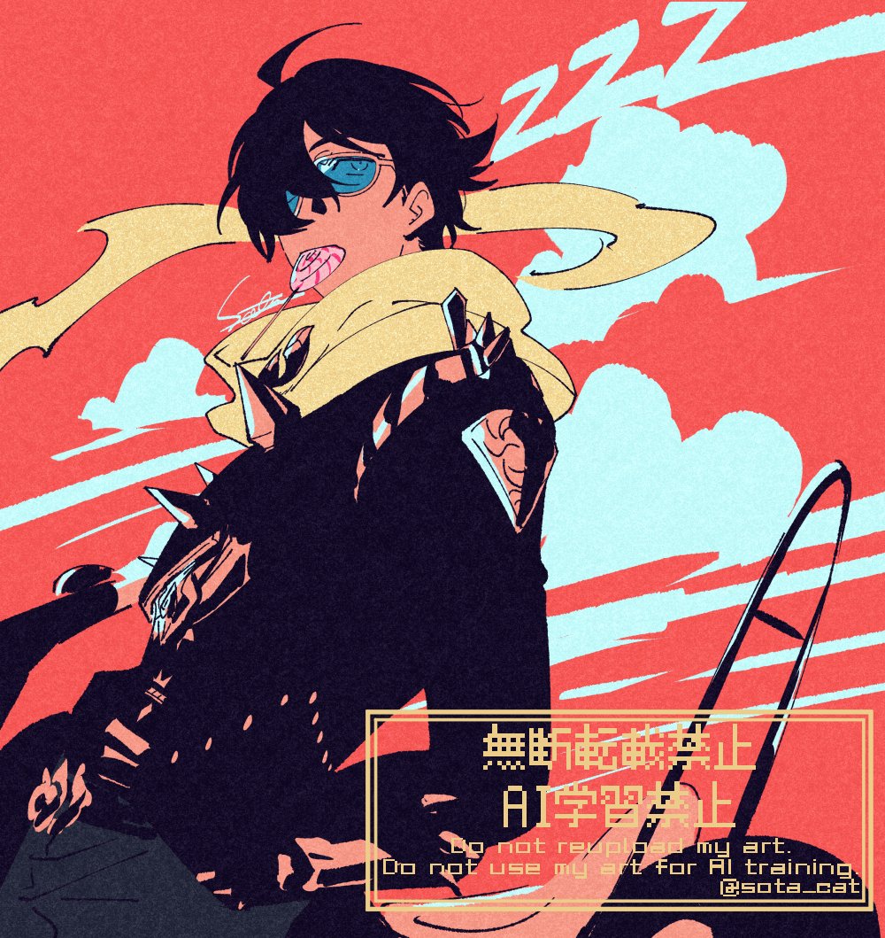 朝のらくがき🔦🍭🏍