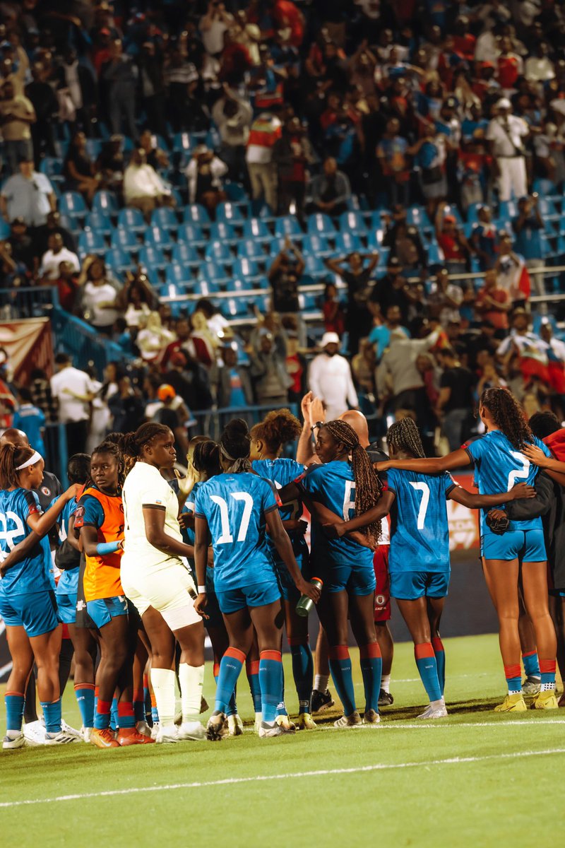 Déçue des résultats, mais contente de terminer la saison devant un public haïtien fantastique à Montréal !

Merci à tous pour votre accueil et votre soutien inconditionnel. ❤️🇭🇹