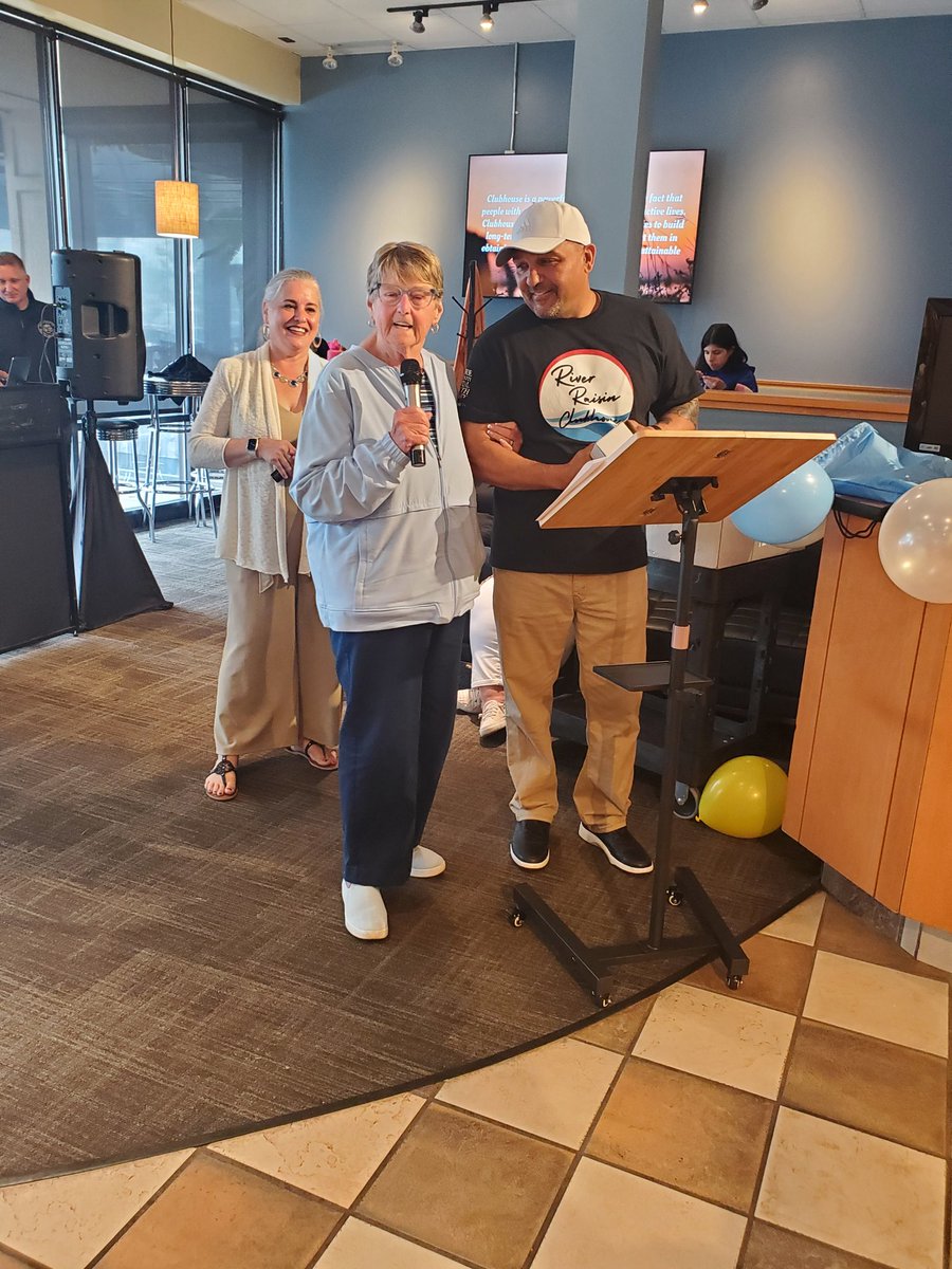 Congratulations to the River Raisin Clubhouse and Monroe County Community Mental Health on their new space!!  Many Community partners were honored at the Grand Re-Opening today🎉  Our very own retired Executive Director,  Connie Carroll, was honored, too😁