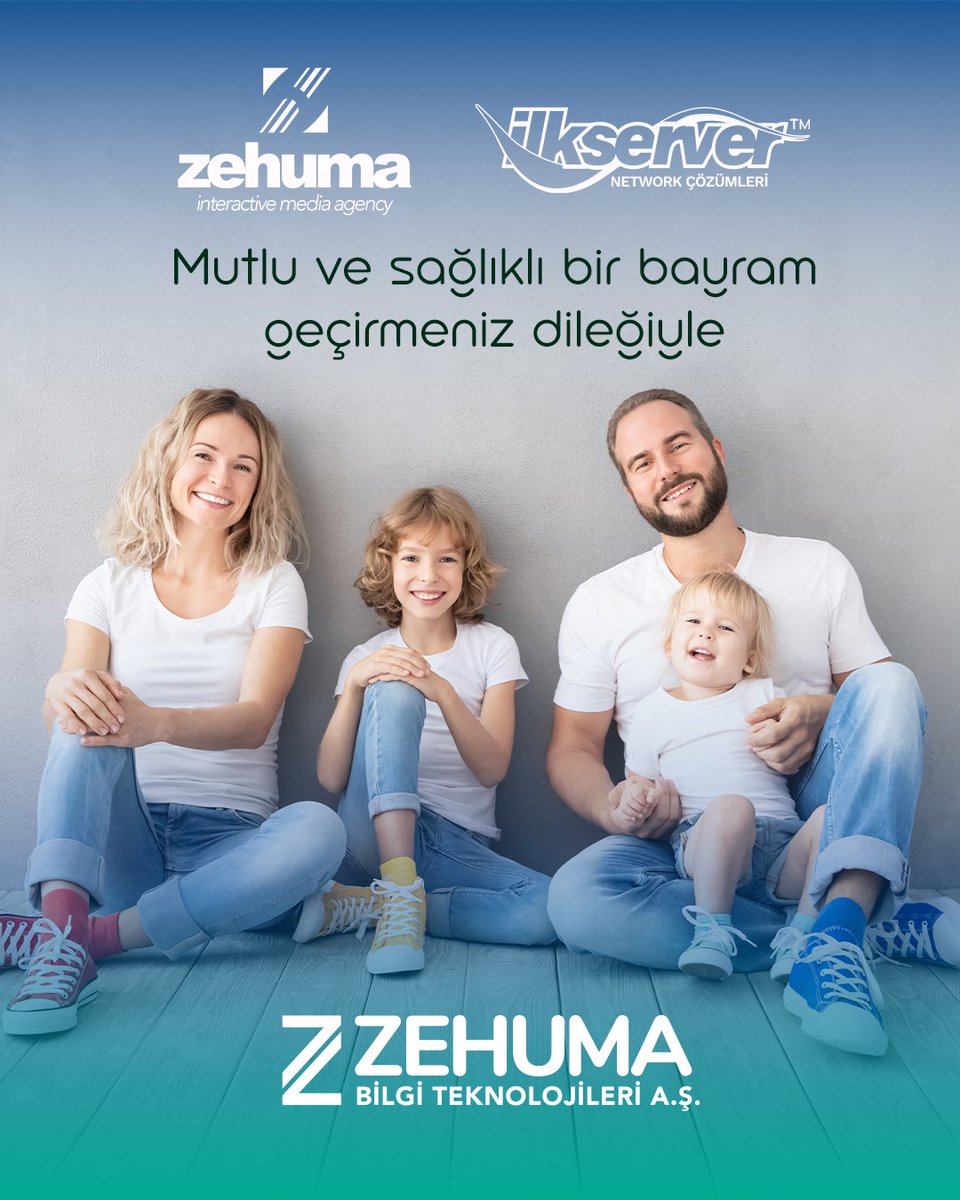 Mutlu ve sağlıklı bir bayram geçirmeniz dileğiyle 💙

#mutlubayramlar #bayram #iyibayramlar #zehumadijital #zehuma #ilkserver