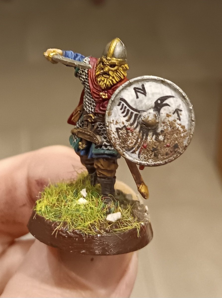 #hobbystreak day 1439 another <a href="/AtVictrix/">Victrix Miniatures</a> Viking done