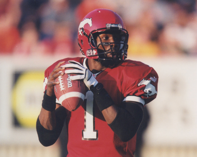 Marcus Crandell, in town to celebrate the Stamps' 80th birthday when Calgary takes on the Hamilton Tiger-Cats at McMahon on Saturday, is the guest on <a href="/SportsOn770/">Sports on QR Calgary</a> tonight at 7:10 p.m.