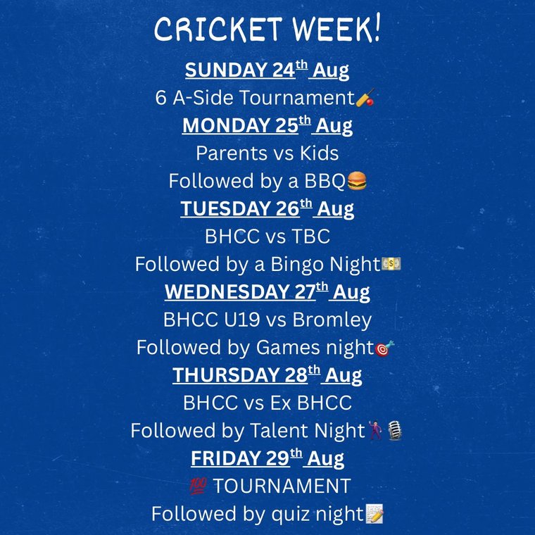 Cricket Week #Pitchero
bexleyheathcc.co.uk/news/cricket-w…