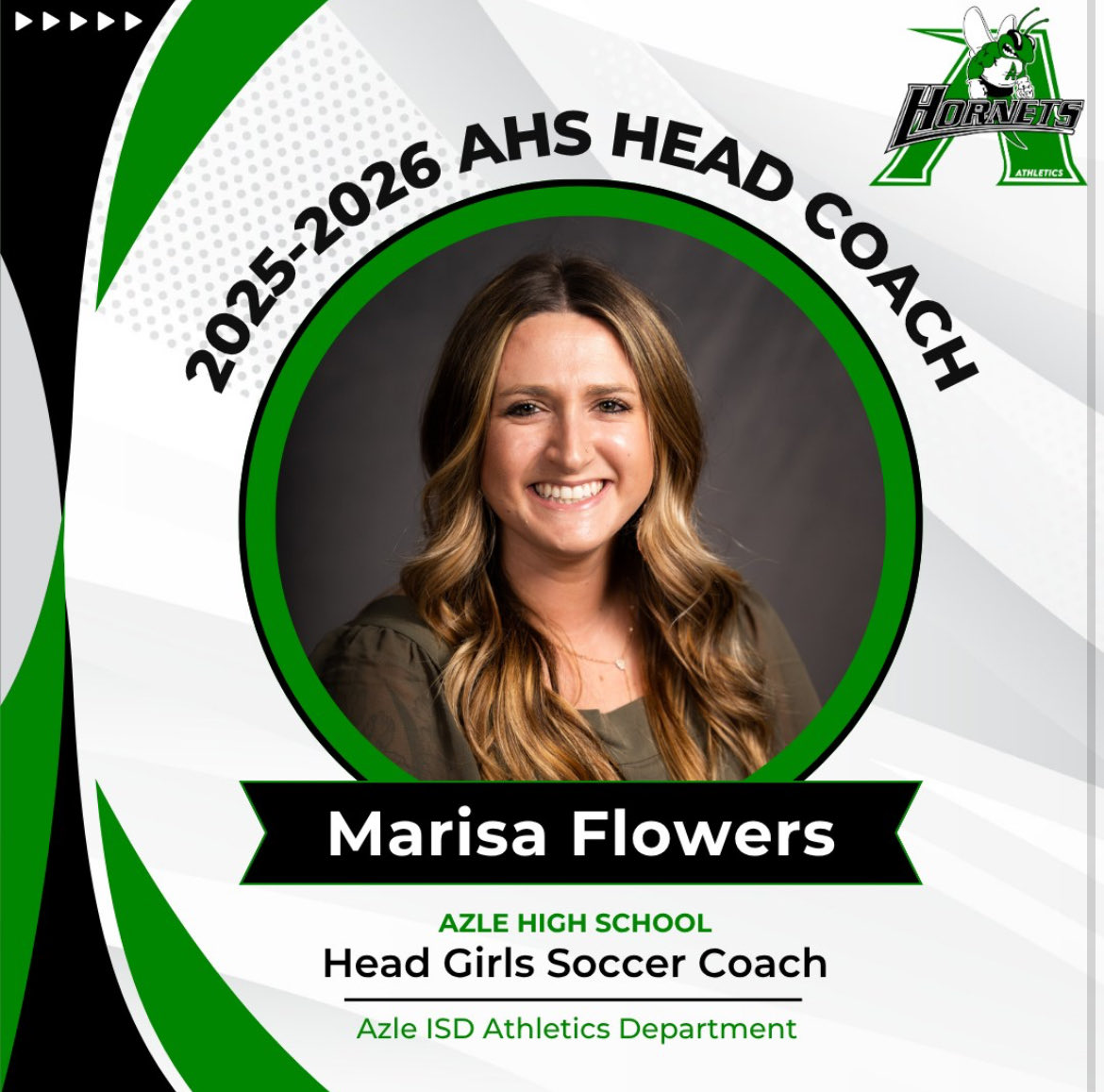 ⁦<a href="/azleisd/">Azle ISD</a>⁩ is proud to welcome Coach Flowers as the next Head Coach of the ⁦<a href="/AzleSoccer/">Azle Lady Hornet Soccer</a>⁩ program! We are excited to see you take girls’ soccer to the next level! #WeAreAzle