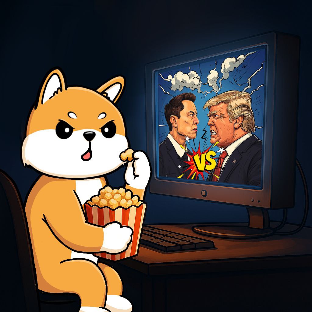 🍿👀 
<a href="/elonmusk/">Elon Musk</a> vs <a href="/realDonaldTrump/">Donald J. Trump</a>