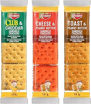 keebler’s wretched imitation sandwich crackers cannot compare to lance’s original gourmet sandwich crackers . you wouldn’t think they’d be that different , and you’d be right, they are only a little different . the difference is that they are worse. i wouldn’t feed them to a dog