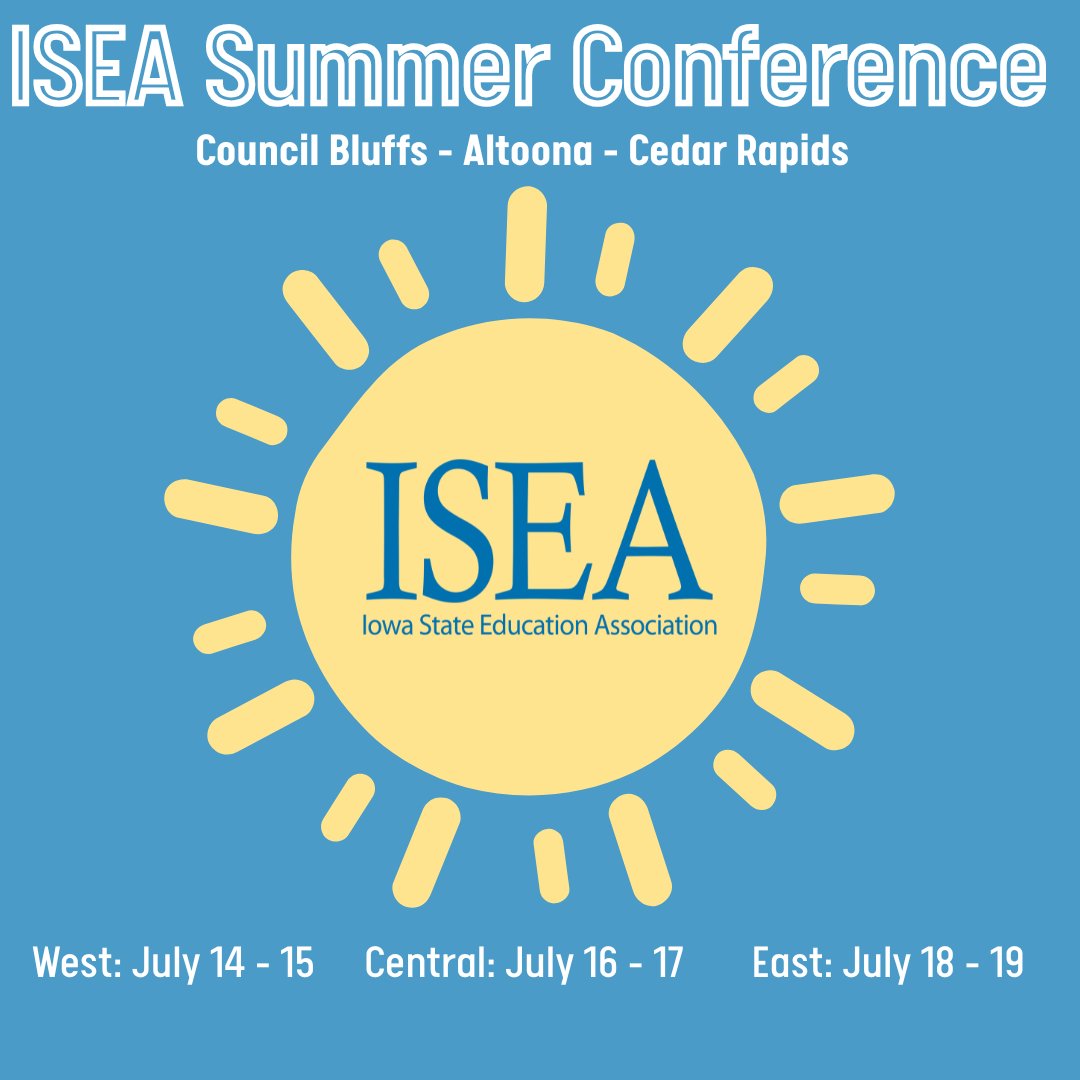 We're building stronger unions. Join us at ISEA Summer Conference. 
Members, register here: bit.ly/4kOOc0p