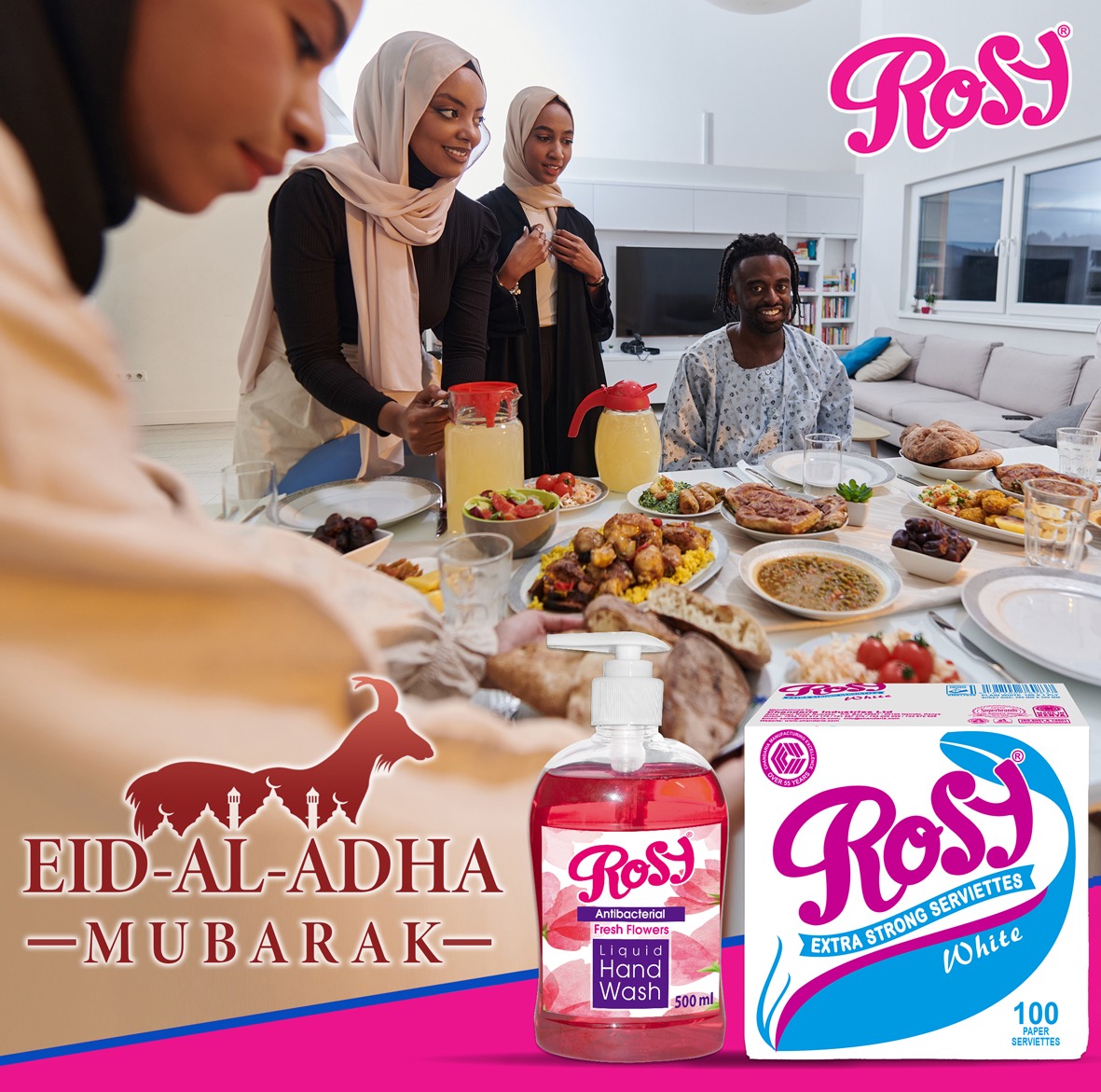 May your Eid celebrations be filled with joy, warmth, and peace. And as you host and share, remember, hygiene is part of faith. Let’s honor this day with hearts full of gratitude and homes full of freshness. Happy Eid al Adha!

#rosy #eidaladha #eidmubarak #bestinquality
