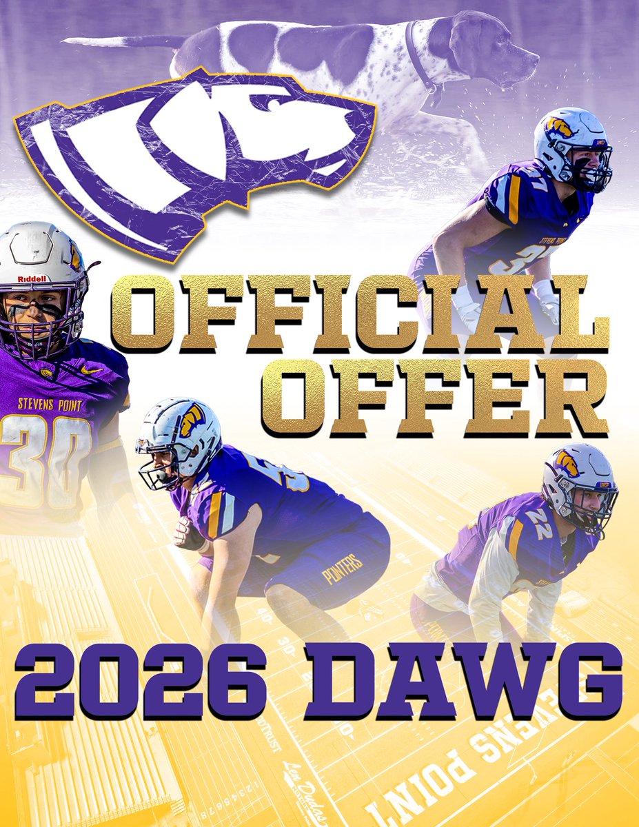After a great talk with <a href="/shaunb8/">Shaun Behrend</a> and <a href="/CoachVenne/">Coach Venne</a> I’m honored to receive my first football offer to play at <a href="/UWSPFootball/">UWSP Football</a>!! Go pointers!! 
<a href="/WBW_Football/">West Bend West Football</a> <a href="/ripplinger_t/">Taylor Ripplinger</a> <a href="/PrepRedzoneWI/">Prep Redzone Wisconsin</a> <a href="/MJ_NFLDraft/">Mark Johnson</a>