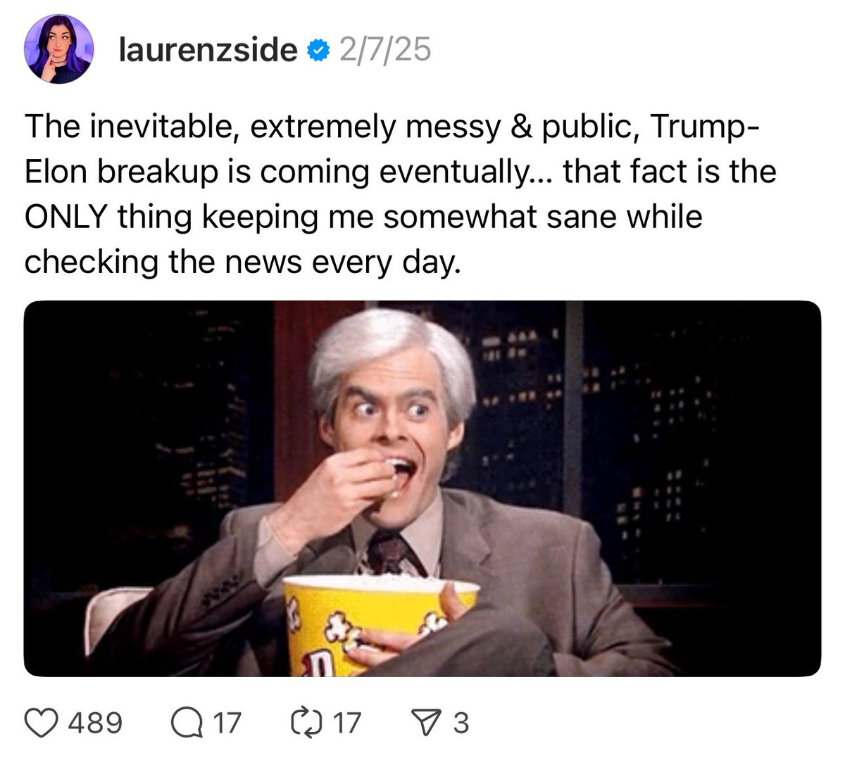 Oh man, this Threads post of mine has aged like a fine wine. 😏🤌