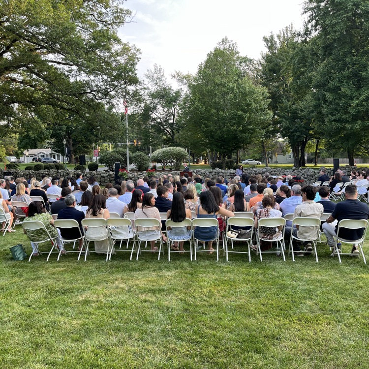 Beautiful evening for a beautiful event. Proud to honor all of our seniors at our Annual Senior Awards Ceremony.