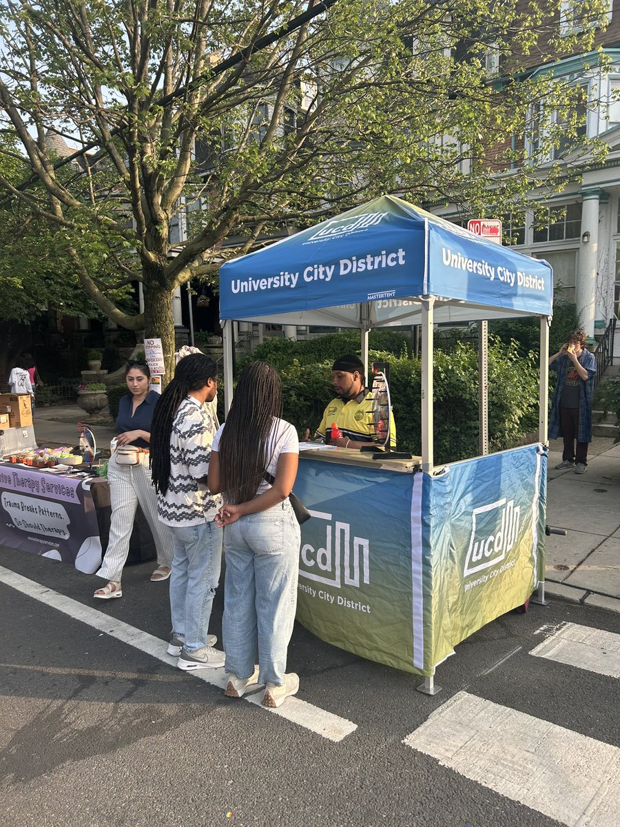 Baltimore Ave Dollar Stroll, Ambassadors working hard making sure everyone is safe and having a good time!