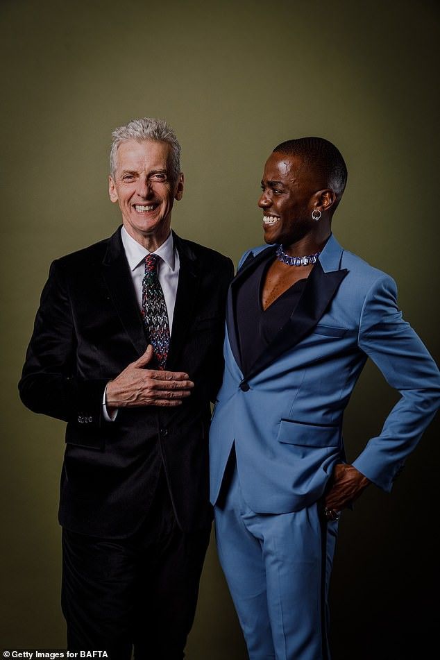 Peter Capaldi and Ncuti Gatwa 🥹🖤