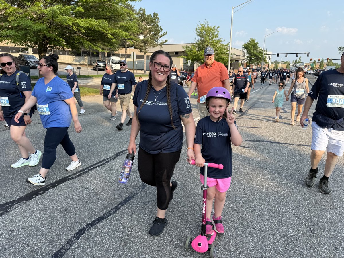 It’s great seeing so many friends and families out tonight supporting Easterseals NH! #ESWalk