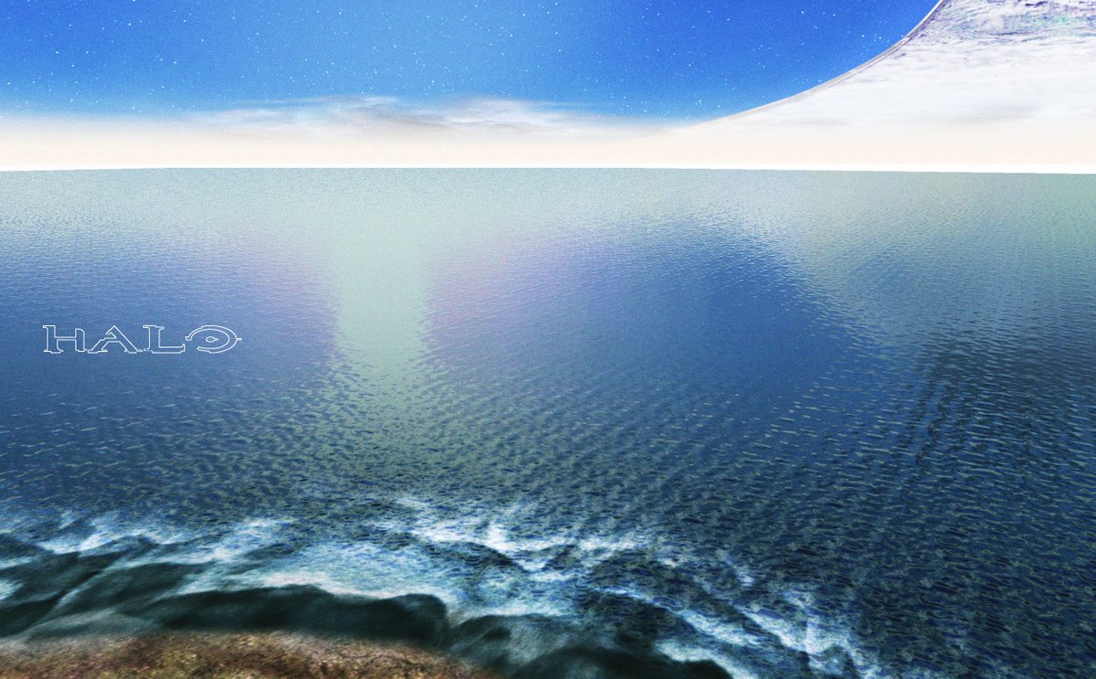 The Waves of Alpha Halo