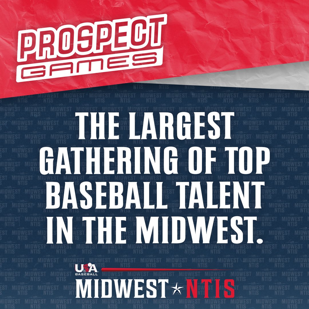 Midwest NTIS (@midwestntis) on Twitter photo 1️⃣2️⃣states. 6️⃣age divisions. 3️⃣days. 1️⃣common goal: represent <a href="/USABaseball/">USA Baseball</a> on the national and international stage! Next week is going to be epic!
#USABaseball #MidwestDugout 1️⃣2️⃣states. 6️⃣age divisions. 3️⃣days. 1️⃣common goal: represent <a href="/USABaseball/">USA Baseball</a> on the national and international stage! Next week is going to be epic!
#USABaseball #MidwestDugout