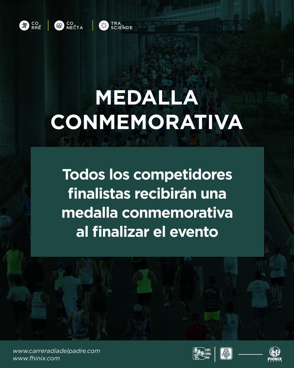 ¡🎉Corre, celebra y gana este Día del Padre! 👟💙

Tenemos premios que te harán acelerar el paso.
¡Revisa toda la info, entrena y forma parte del grupo de ganadores! 💪🌍
Nos vemos en la meta 🏁

#21K #bosquedetlalpan #amocorrer #running #corredores #diadelpadre #CBT