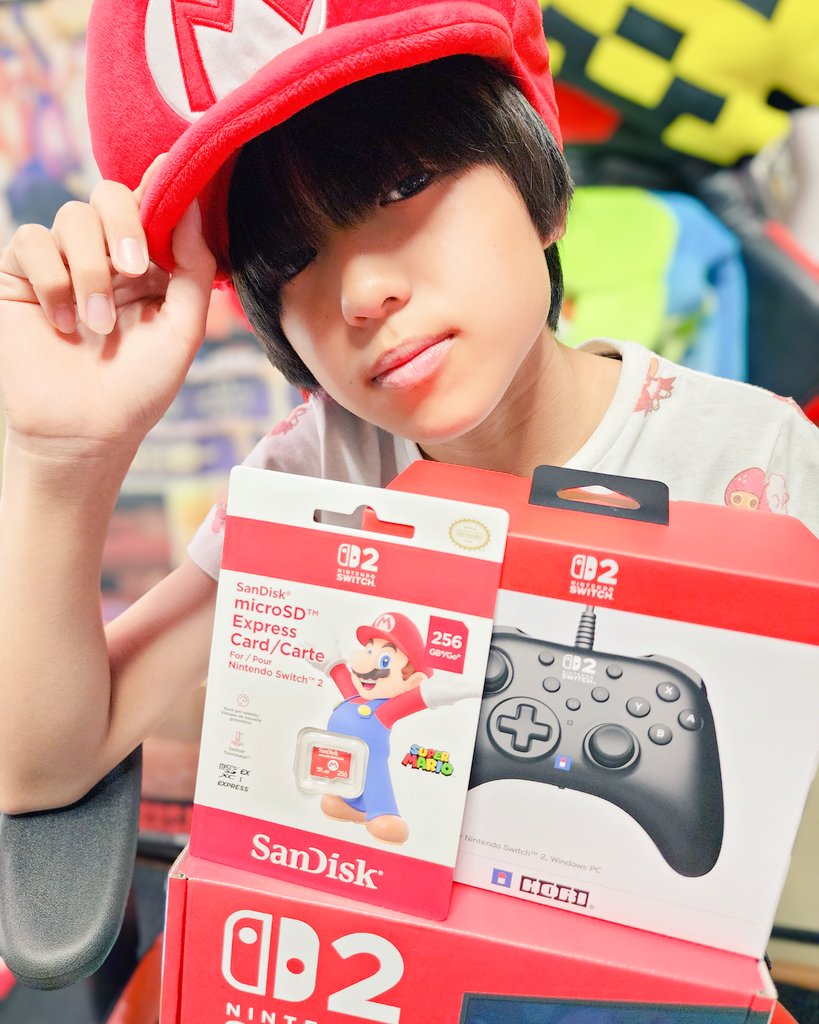 rentchannel's tweet photo. Switch2♥♥♥
抽選当選していたので発売日ゲット！
switch2版のフォトナが
どの程度動くのかチェックだー！ https://t.co/Ey3AWV4qy1