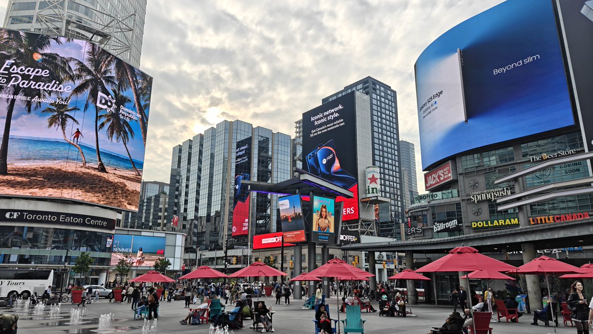 FWIW, Toronto can do better with Sankofa Square. It's a lite knock-off of NYC. I'm sure brands love it though.