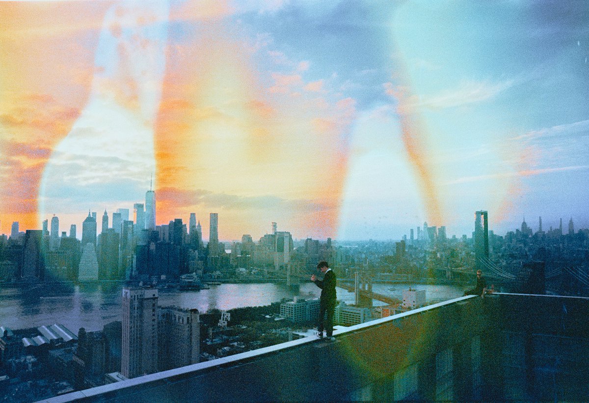 blue hour above brooklyn