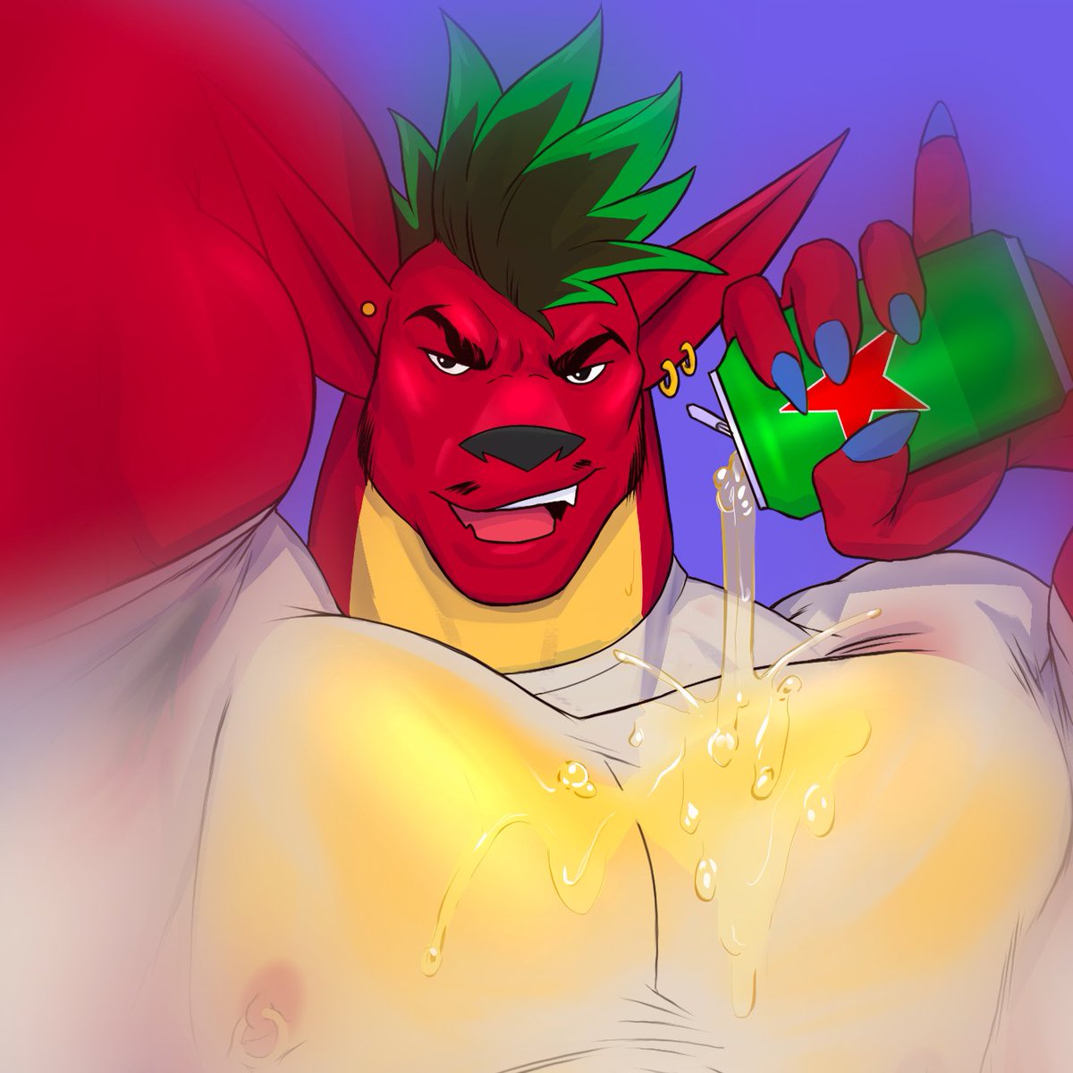 Here is a peek at two pictures I created for an American Jake Long art pack that is soon to be released. Keep your eyes peeled for the official drop.