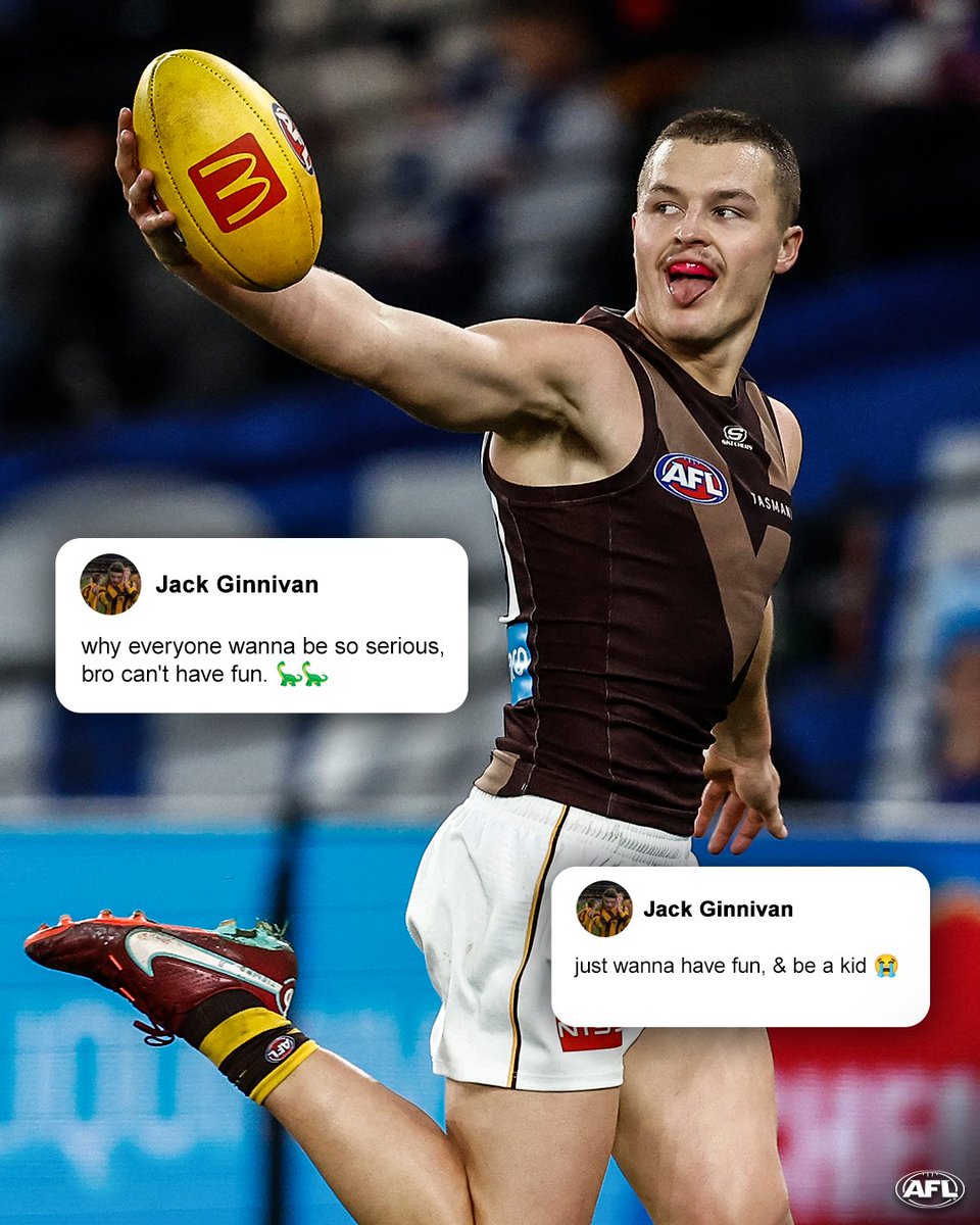 AFL's tweet image. Ginni's just out here having fun 🤩
