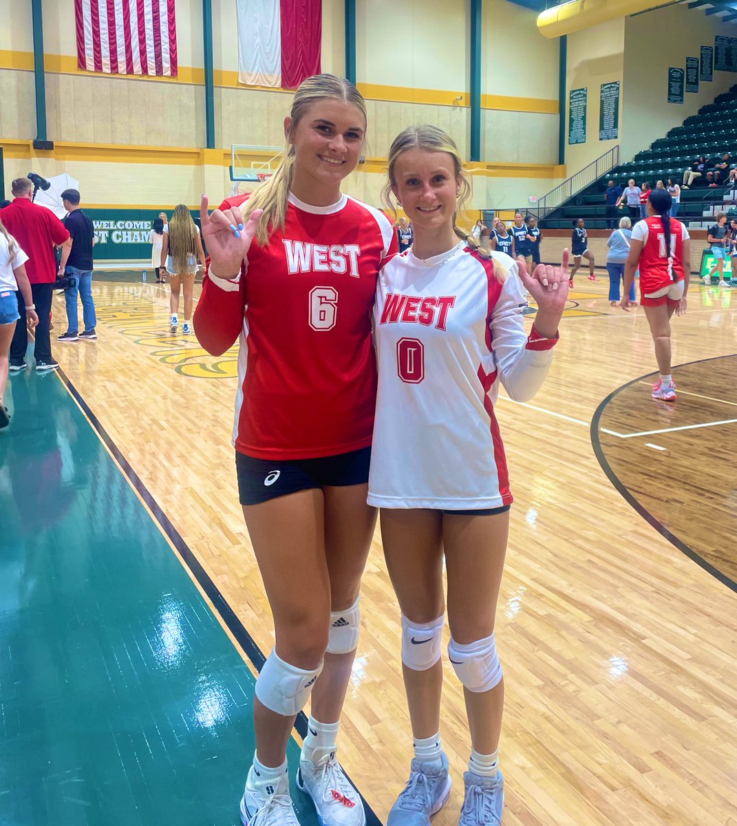 Barbers Hill Volleyball (@barbershillvb) on Twitter photo WEST TEAM WINS!! Great job <a href="/Ada_Ingvardsen/">Ada</a> and <a href="/kynleagibbs/">kynlea gibbs</a>!! You represented The Hill SO WELL!! <a href="/SETCA_Coaches/">SETX Coaches Assoc.</a> #WingsUp🤙 WEST TEAM WINS!! Great job <a href="/Ada_Ingvardsen/">Ada</a> and <a href="/kynleagibbs/">kynlea gibbs</a>!! You represented The Hill SO WELL!! <a href="/SETCA_Coaches/">SETX Coaches Assoc.</a> #WingsUp🤙