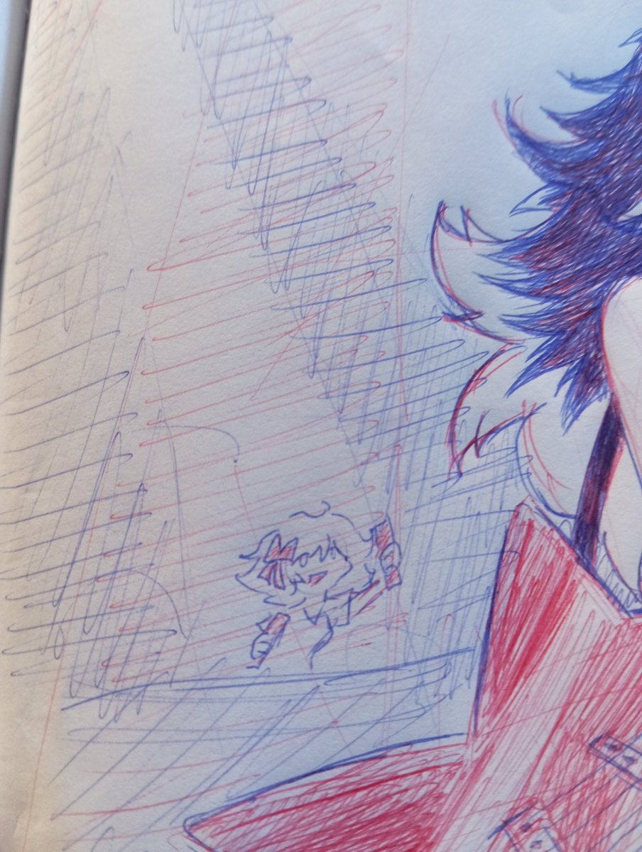 Un_humano_real's tweet image. A veces quisiera ponerme el pelo así jeje
•
#dibujo #gotic