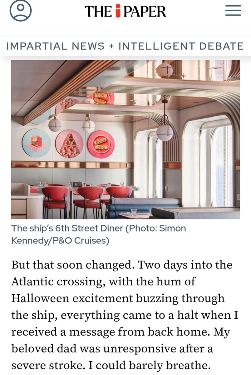 "The ship then set off for six days at sea as it crossed the Atlantic bound for Saint Martin. The sense of freedom was almost overwhelming.But that soon changed."

Thanks <a href="/SophieLamTravel/">Sophie Lam</a> and <a href="/theipaper/">The i Paper</a> for the commission

Read here: inews.co.uk/inews-lifestyl…