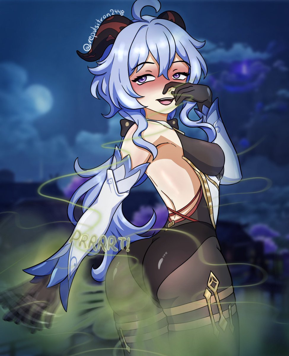 Ganyu farting 😇🍑💨
#GenshinImpact #ganyu 
#fart #farting #eprocto