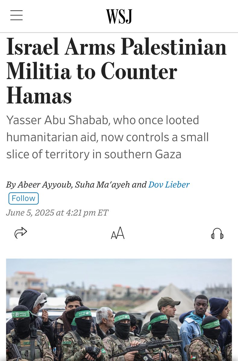 I interviewed Yasser Abu Shbab for the <a href="/WSJ/">The Wall Street Journal</a>