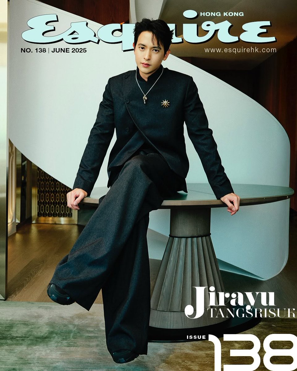 JamesJiFC's tweet image. 《Esquire HK》6月號由泰國演員
Jirayu Tangsrisuk（James Jirayu） 
@Jirayu_jj 擔任封面人物，分享他在演戲中的得著。

#esquire #esquirehk #esquirehongkong #esquirecoverstory
@Dior #Dior #DiorMenFall #DiorLewisHamilton
#เจมส์จิรายุ #jirayu_jj 
Cr.@EsquireHK , @Jirayu_jj