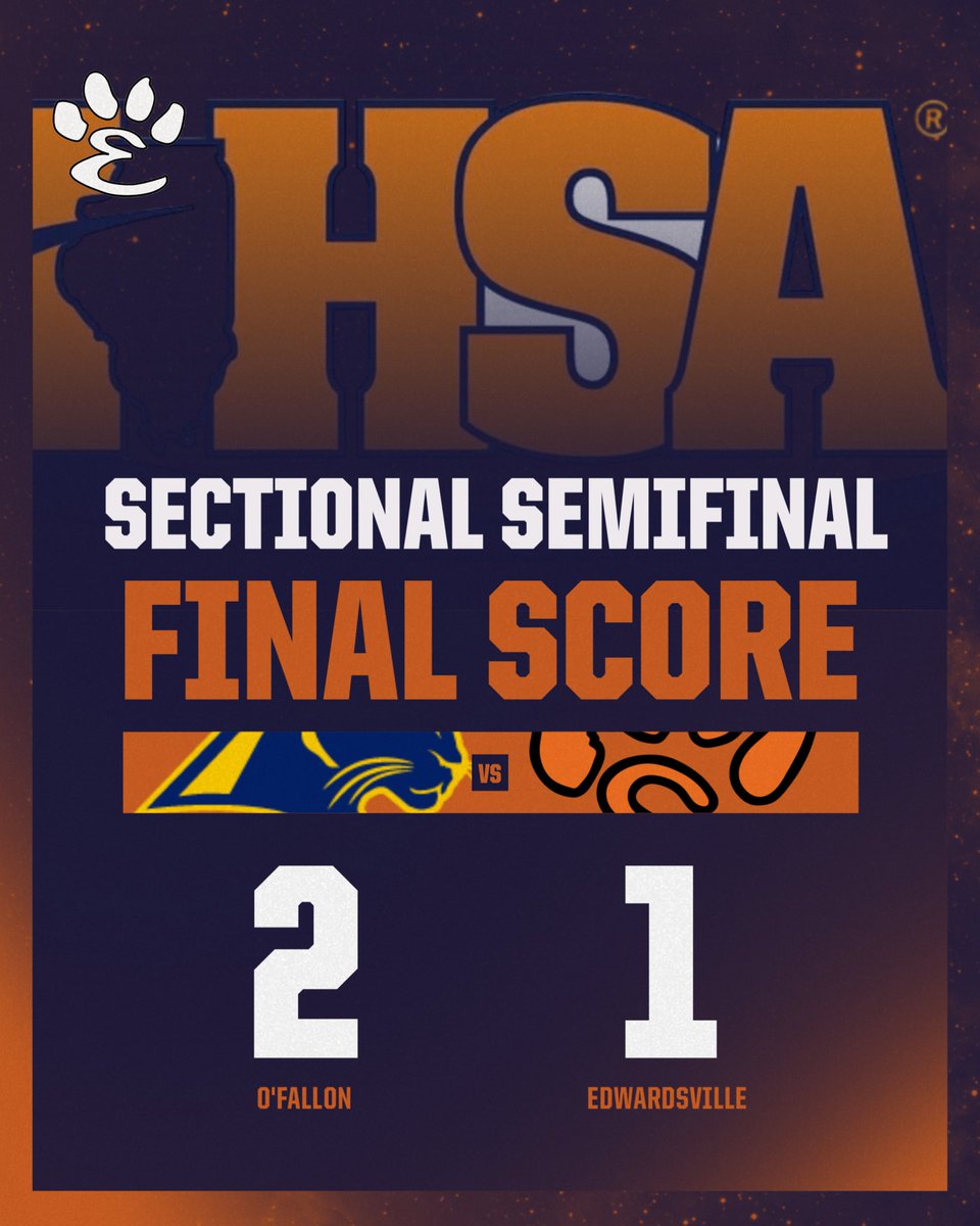 Edwardsville618's tweet image. Proud of You, Tigers! 🐅⚾️
Congrats to the Edwardsville Tigers on a great season! A hard-fought 2-1 loss to O’Fallon in the sectional semifinal doesn’t define all you accomplished.
You played with heart and made us proud every step of the way. 🧡🖤