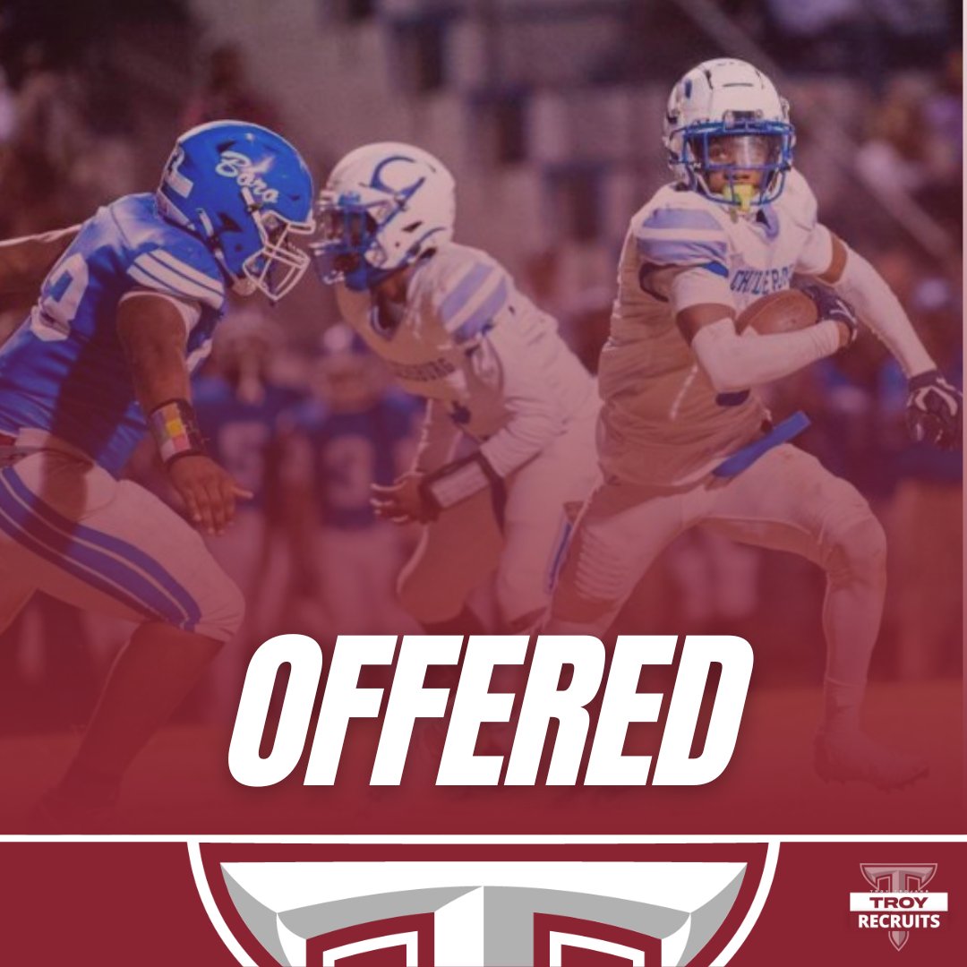 TroyReport (@troy_report) on Twitter photo BREAKING: C/O 2027 <a href="/TroyTrojansFB/">Troy Trojans Football 8x⚔️</a> has offered 6'2 290lbs DT/DE Kavarris "Duke" Duncan" <a href="/KavarrisDuncan/">⭐️"Kavarris "Duke" Duncan"⭐️</a> from Winterboro High School Alpine, Al.
He attended Troy's Gerard Parker's Football Camp June 5th.
Duncan has 77 tackles 50 solo 18 tfl 8 sacks 5 force fumbles 2 BREAKING: C/O 2027 <a href="/TroyTrojansFB/">Troy Trojans Football 8x⚔️</a> has offered 6'2 290lbs DT/DE Kavarris "Duke" Duncan" <a href="/KavarrisDuncan/">⭐️"Kavarris "Duke" Duncan"⭐️</a> from Winterboro High School Alpine, Al.
He attended Troy's Gerard Parker's Football Camp June 5th.
Duncan has 77 tackles 50 solo 18 tfl 8 sacks 5 force fumbles 2