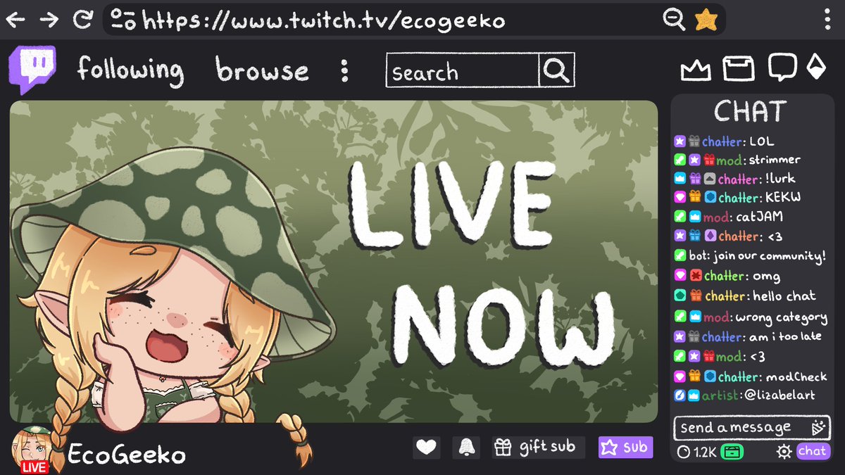🍃EcoGeeko🍃 (@xecogeekox) on Twitter photo ✨LIVE NOW✨
Playing some <a href="/MarvelRivals/">Marvel Rivals</a> and decompressing from this week! Come chat and watch me just be a happy fat land shark 🦈
twitch.tv/ecogeeko ✨LIVE NOW✨
Playing some <a href="/MarvelRivals/">Marvel Rivals</a> and decompressing from this week! Come chat and watch me just be a happy fat land shark 🦈
twitch.tv/ecogeeko