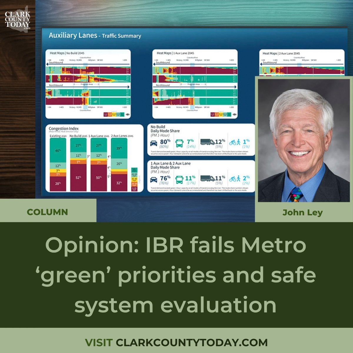 Metro analysis finds no safety, emissions, or congestion improvements from the $7.5B Interstate Bridge Replacement, with travel times doubling by 2045. clarkcountytoday.com/opinion/opinio… #IBR #Transportation #Safety