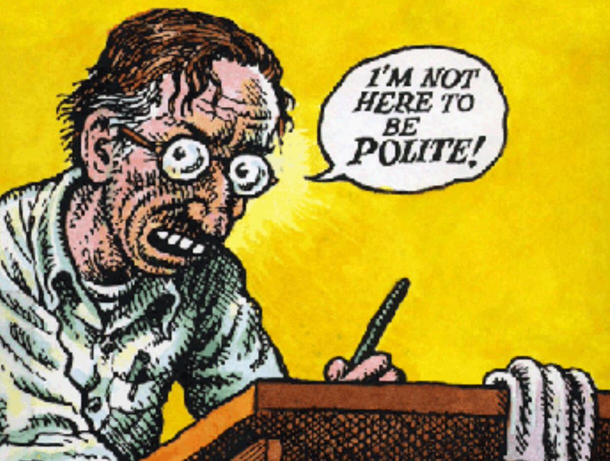 ‘A letter I still owe Dan Nadel about Robert Crumb and racial obscenity’ by R. Fiore tcj.com/a-letter-i-sti…