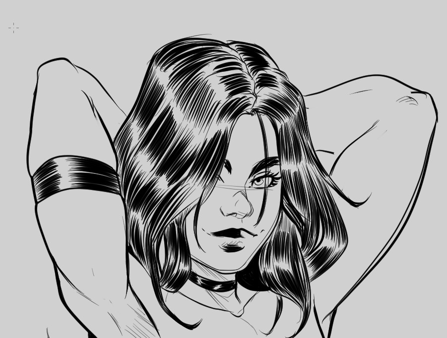 More iPad sketch practice 
Tried a sorta comicish style