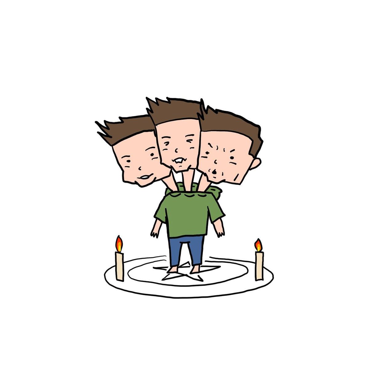 $the three headed cult starts here