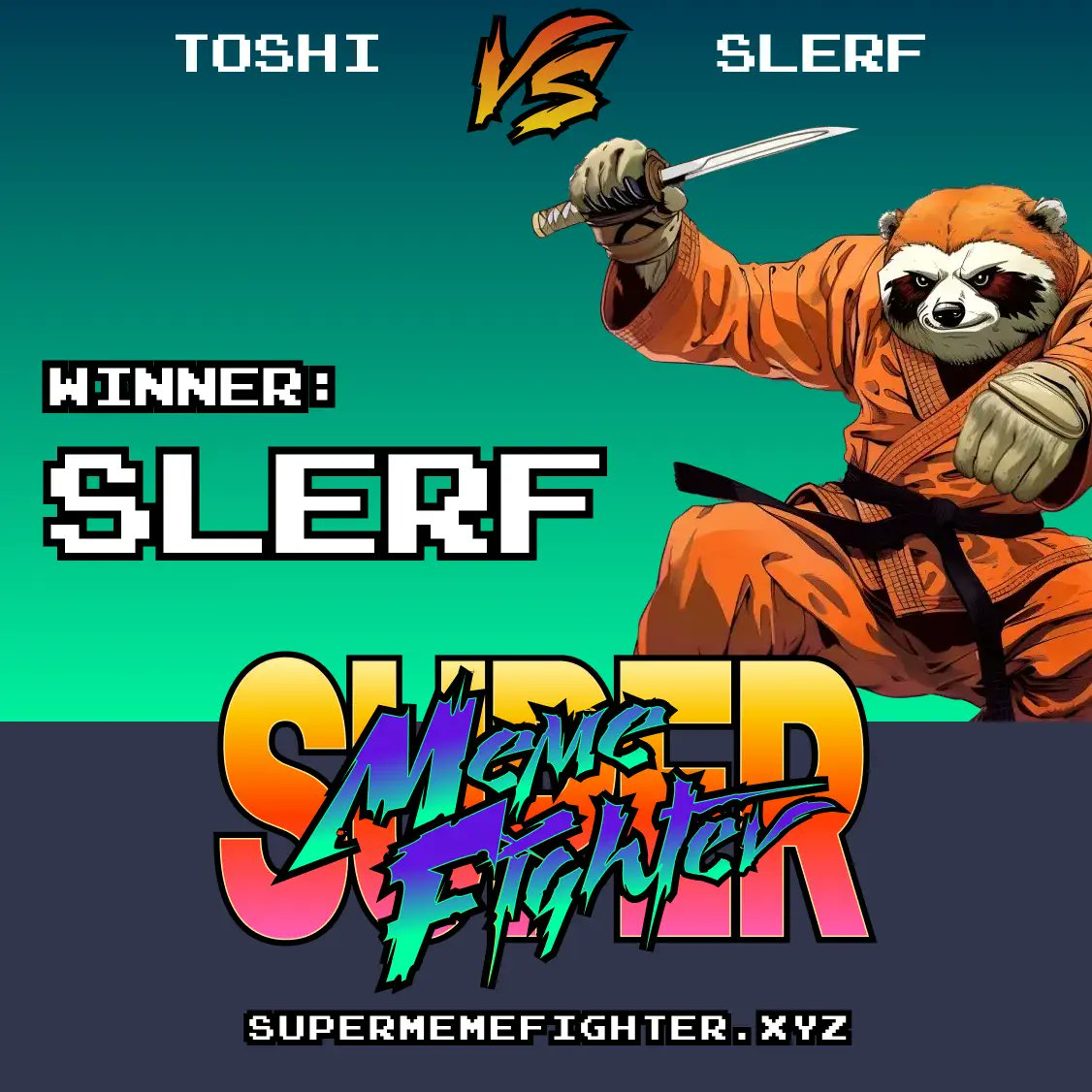 SMFonBaseNews's tweet photo. 🏆 $SLERF yeets $TOSHI into the abyss! 💀

💹 PRICE PERFORMANCE
SLERF: -1.1%
TOSHI: -0.7%

💬 SOCIAL SCORE
SLERF: 10
TOSHI: 38

💥 ATTACKS COUNTER
SLERF: 2263
TOSHI: 212

#SuperMemeFighter #P2E #SMF https://t.co/u7Ehx6zSSh