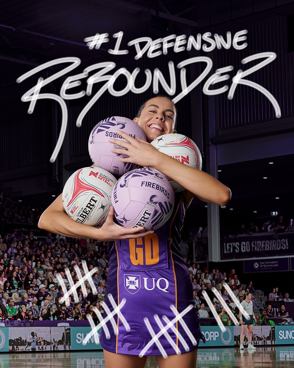 18 rebounds this season from captain RBD🔥
How many will she add to the tally tomorrow night?
