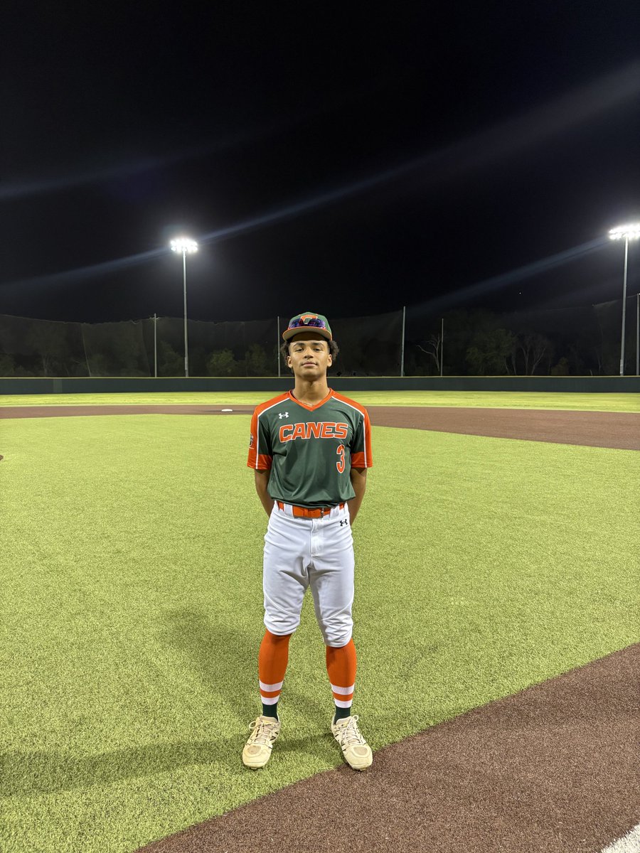 F: <a href="/canes_recruits/">Canes SW Recruiting</a> 16U Castro 12, Texas Angels 2027 Royer 2
PoG: <a href="/BraxtonATX/">Braxton Hernandez</a> 2-3, 2B, 3B, 3 RBI, R