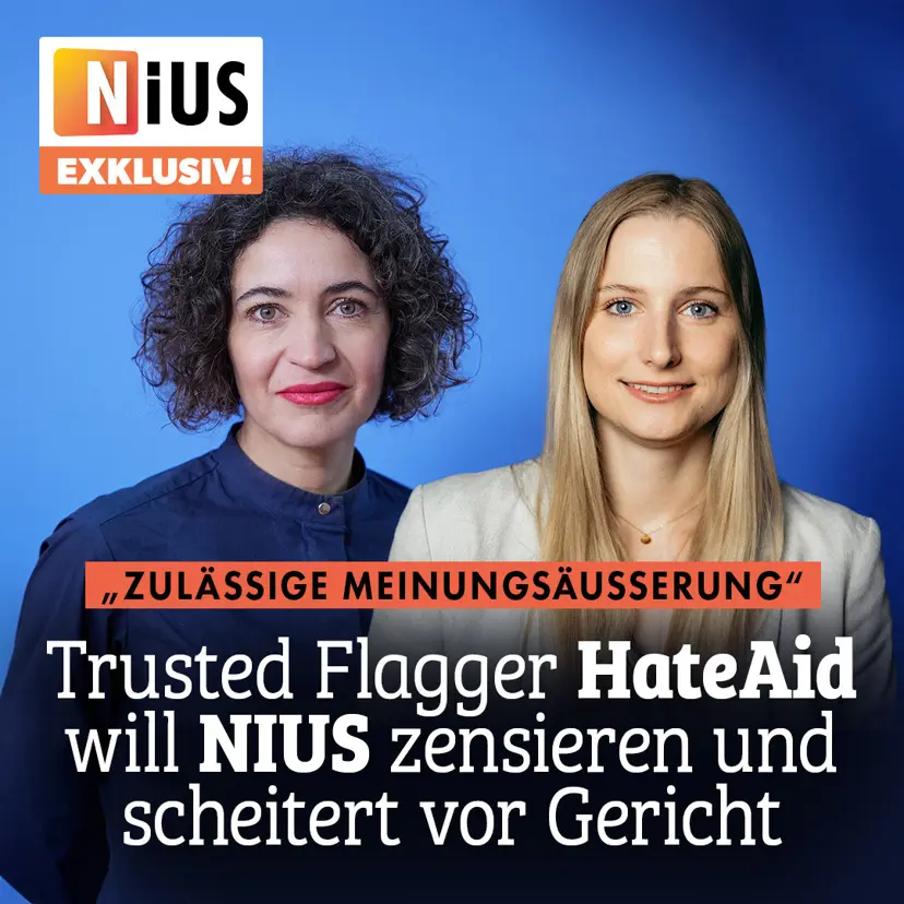 Der Gerichtsbeschluss belegt, dass die Warnungen vor einer Zensur durch die Trusted Flagger begründet sind. nius.de/politik/news/h…