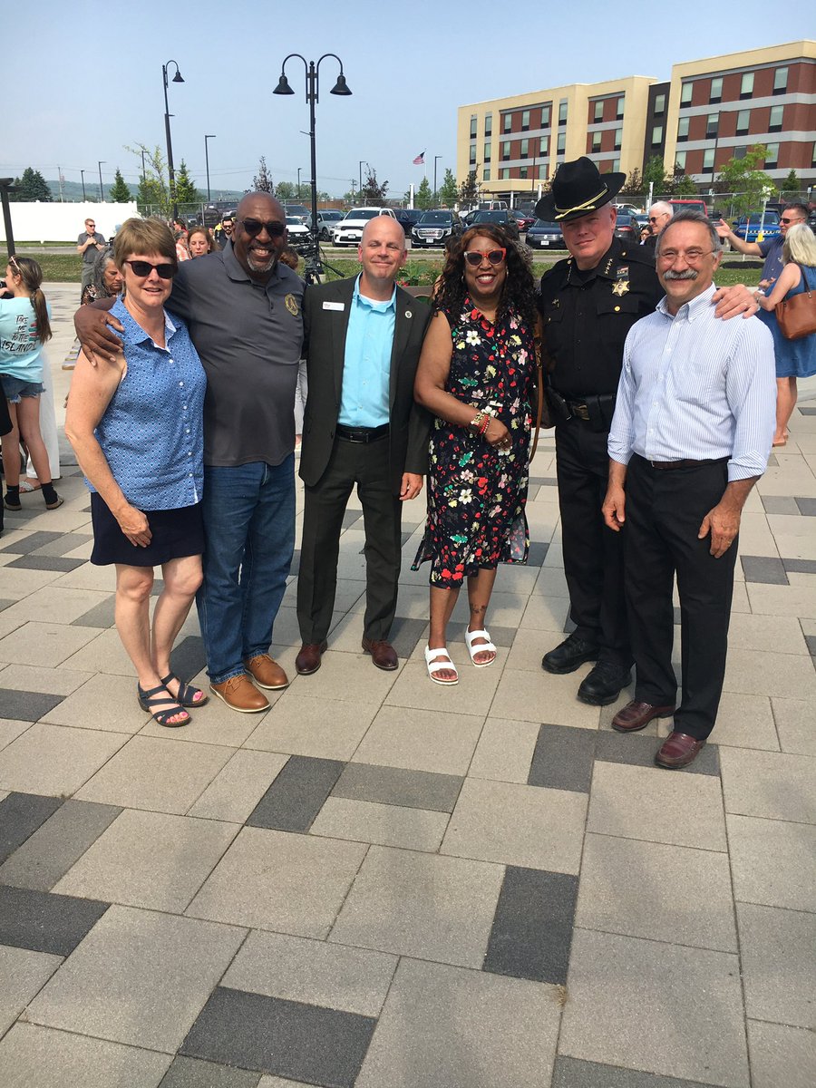 It was a warm one at yesterday’s ribbon cutting for Utica’s new Harbor Point project—but well worth it. Years in the making, this gem is a major win for the city I grew up in. Hats off to Mayor Mike Galime and all who helped make it happen. #UticaNY