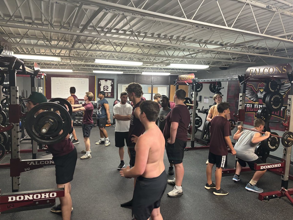 The Donoho High School, great 1st week! GoFalcons