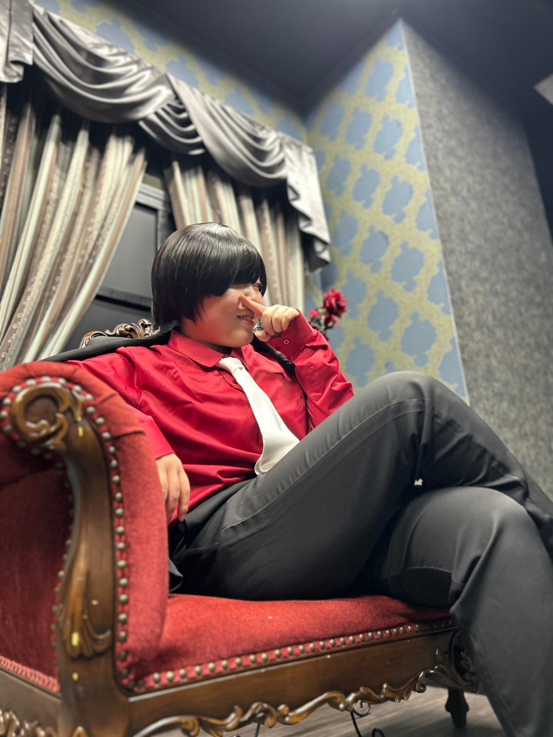 おそ松さん　一松　スーツ　マフィア松 おそ松さん マフィア松 アクキーセット 一松 - メルカリ